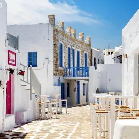 Vila Premium Naxos Family With Private Balcony Modern Furnishing *