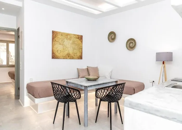 Premium Naxos Family With Private Balcony Modern Furnishing * Naxos City