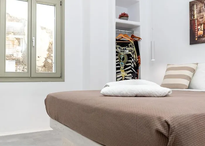 Premium Naxos Family With Private Balcony Modern Furnishing ヴィラ *