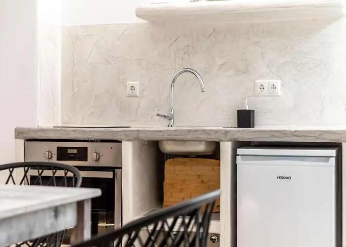 ヴィラ Premium Naxos Family With Private Balcony Modern Furnishing